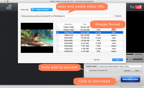 downloadhelper conversion format for mac os mp4 files